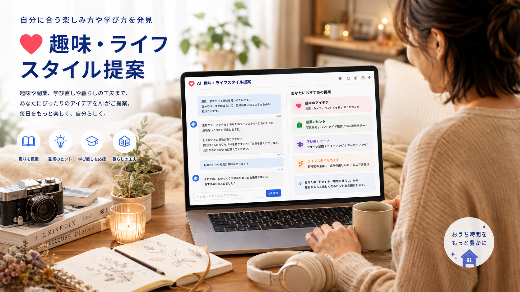 趣味・ライフスタイル提案